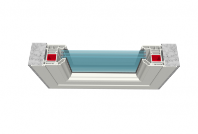 Excellent 80 T Kapamalı 3 Camlı Kasa Sabit